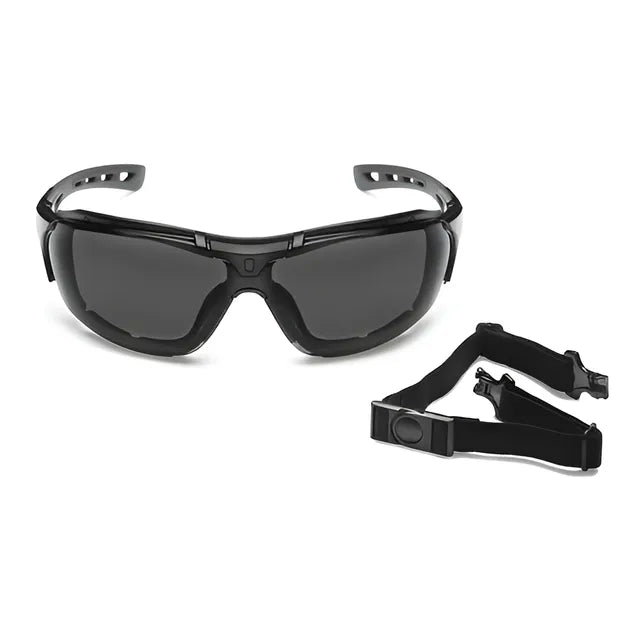 Óculos Segurança Steelflex Proteção Uv Dielétrico Roma Fume