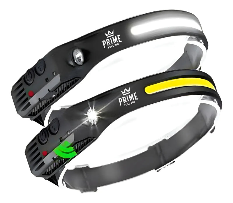 Kit 2 Lanternas de Cabeça LED – Super Potente e Versátil