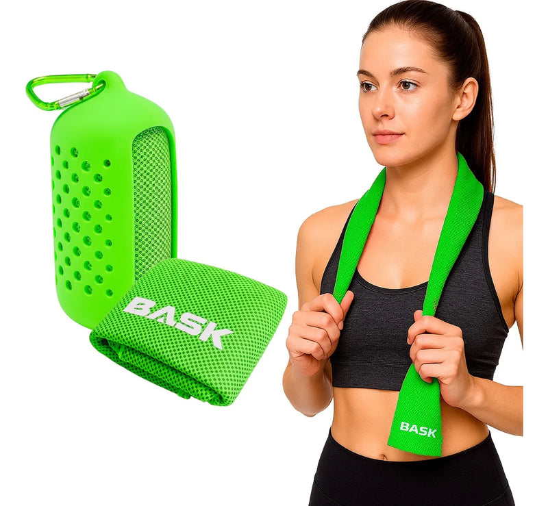 Toalha Refrescante Multifuncional Esportes 90x30cm Com Bolsa