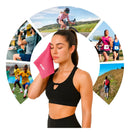 Toalha Refrescante Multifuncional Esportes 90x30cm Com Bolsa